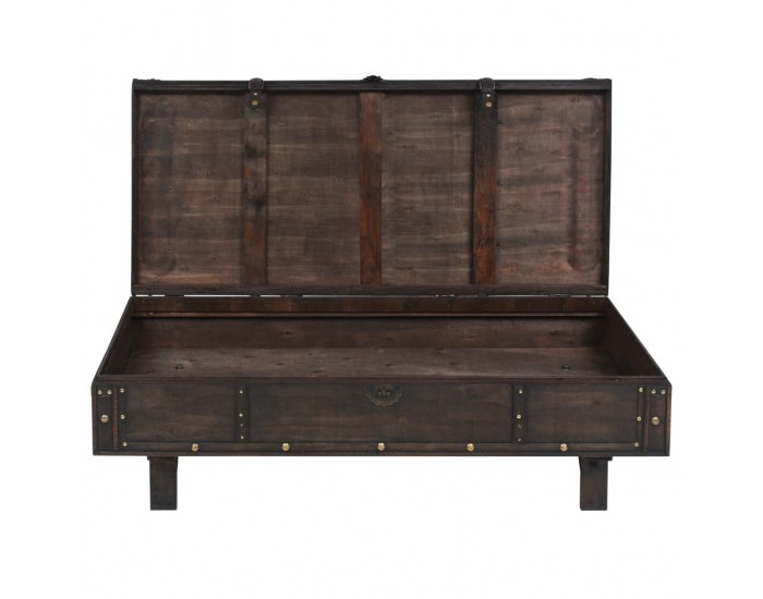 Sonata H Маса за кафе, масивна дървесина, винтидж, 120x55x35 cм