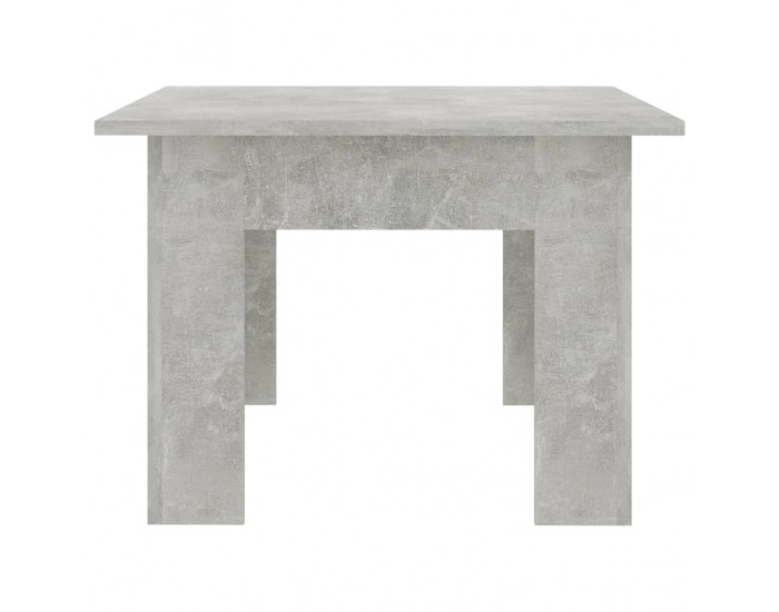 Sonata H Маса за кафе, бетонно сива, 100x60x42 см, инженерно дърво