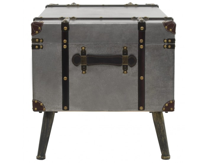 Sonata H Маса за кафе, МДФ и алуминий, 102x51x47,5 см