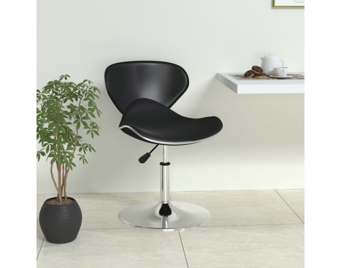 Sonata H Бар табуретка, черна, изкуствена кожа