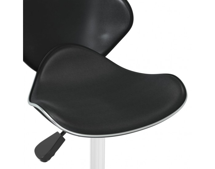 Sonata H Бар табуретка, черна, изкуствена кожа