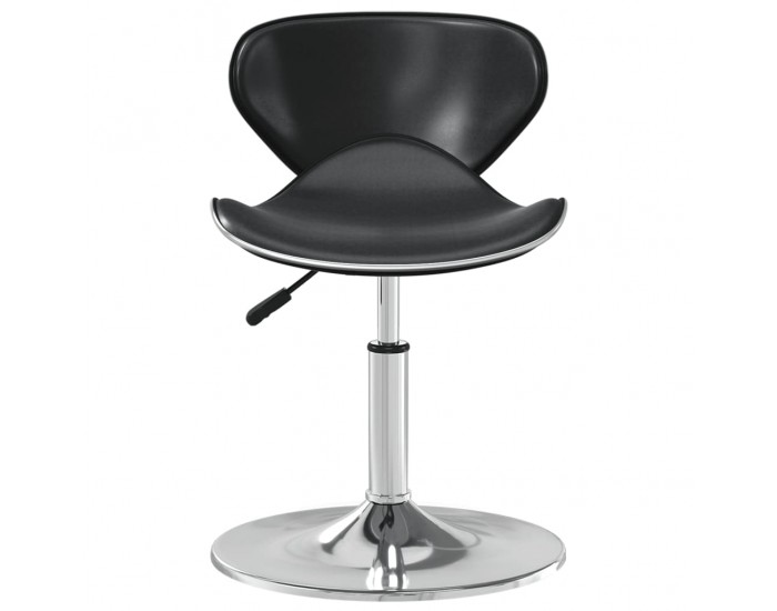 Sonata H Бар табуретка, черна, изкуствена кожа