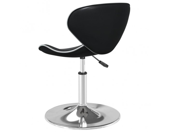 Sonata H Бар табуретка, черна, изкуствена кожа