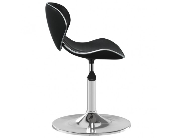Sonata H Бар табуретка, черна, изкуствена кожа