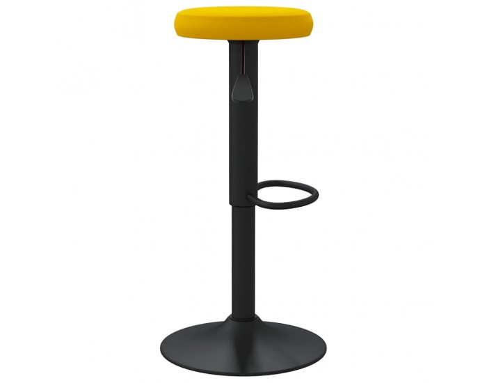 Sonata H Бар табуретки, 2 бр, горчица, кадифе