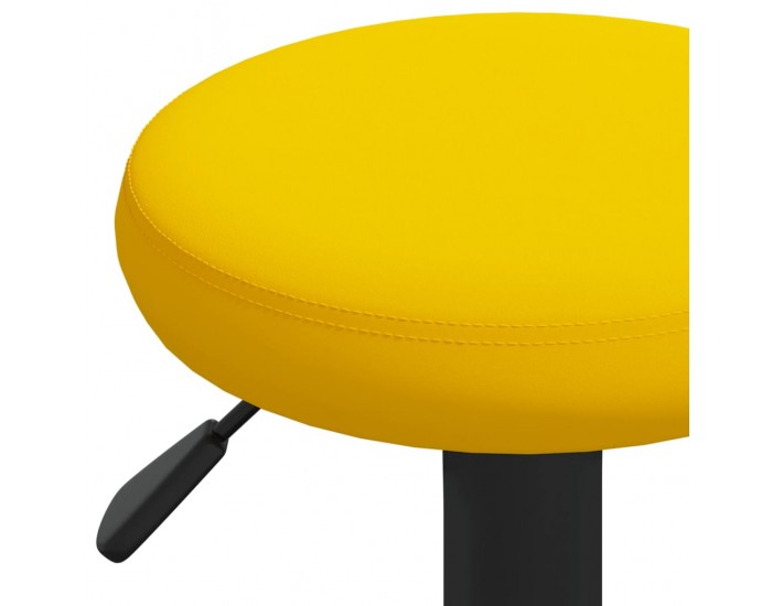 Sonata H Бар табуретки, 2 бр, горчица, кадифе