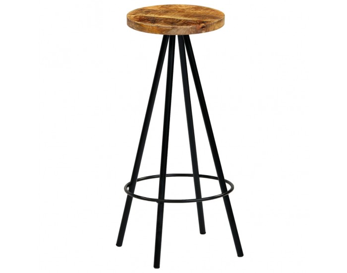 Sonata H Бар столове, 2 бр, мангово дърво масив