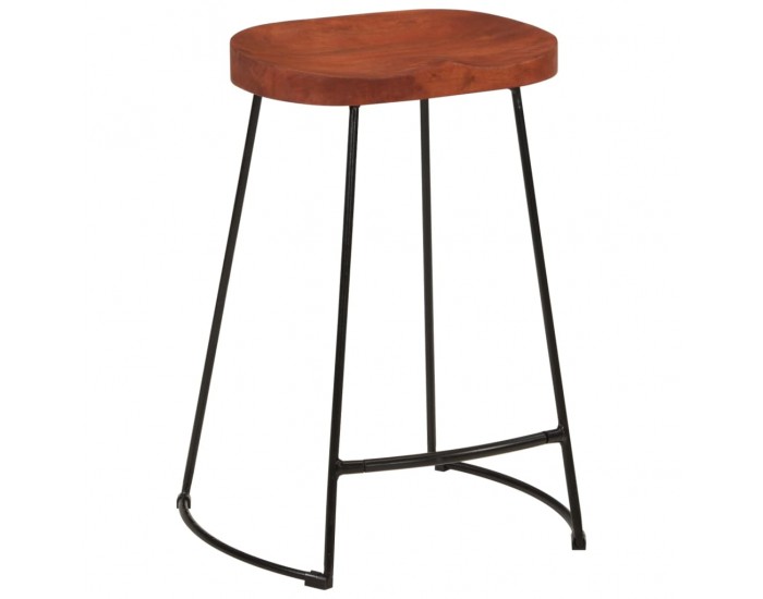 Sonata H Gavin бар табуретки, 2 бр, 45x40x63 см, манго масив