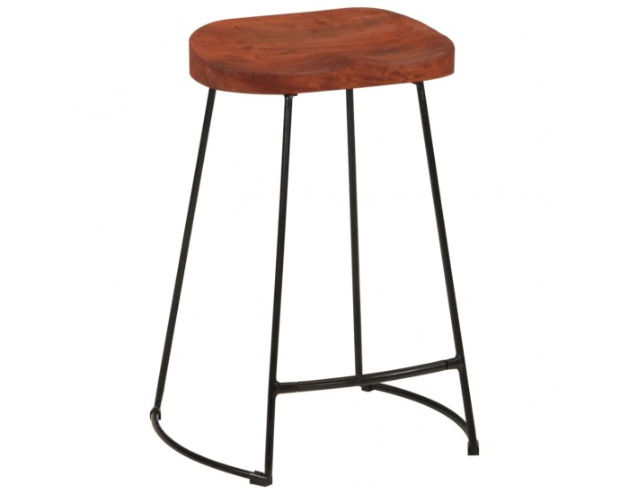 Sonata H Gavin бар табуретки, 2 бр, 45x40x63 см, манго масив