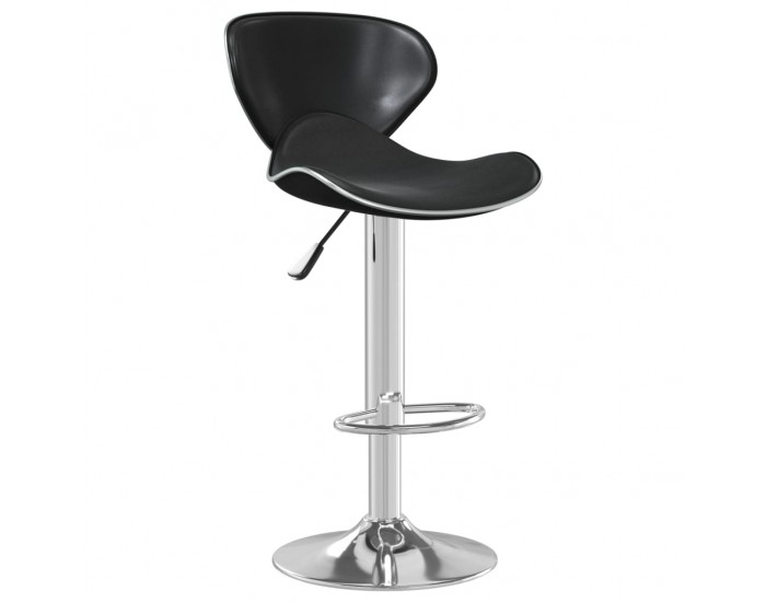 Sonata H Бар табуретка, черна, изкуствена кожа