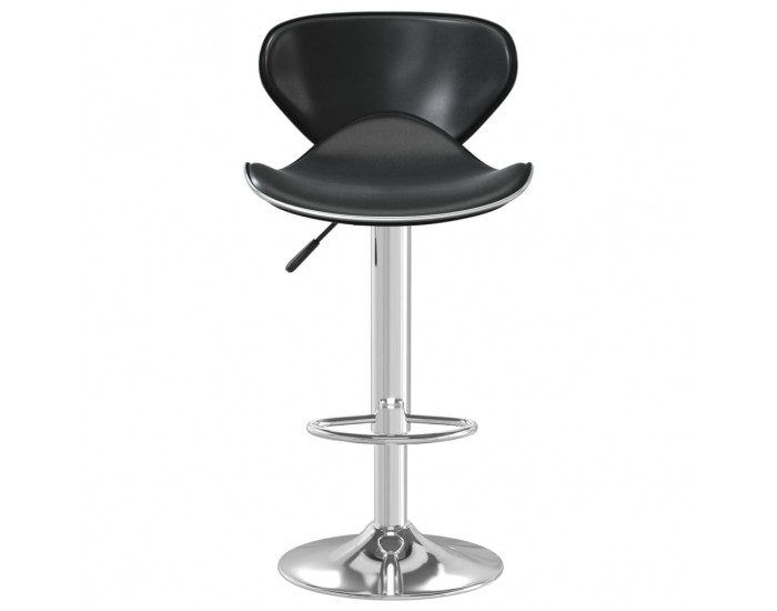 Sonata H Бар табуретка, черна, изкуствена кожа