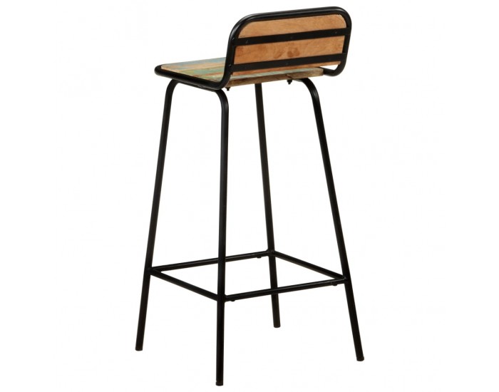 Sonata H Бар столове, 4 бр, регенерирано дърво масив