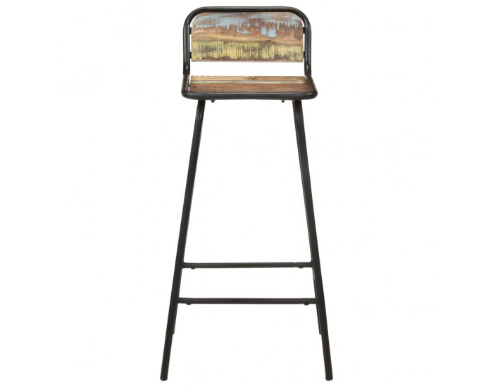 Sonata H Бар столове, 4 бр, регенерирано дърво масив