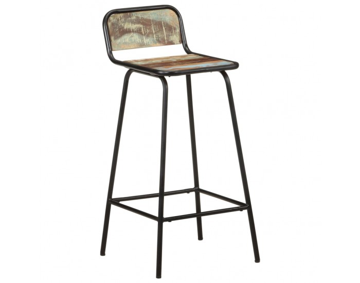 Sonata H Бар столове, 4 бр, регенерирано дърво масив