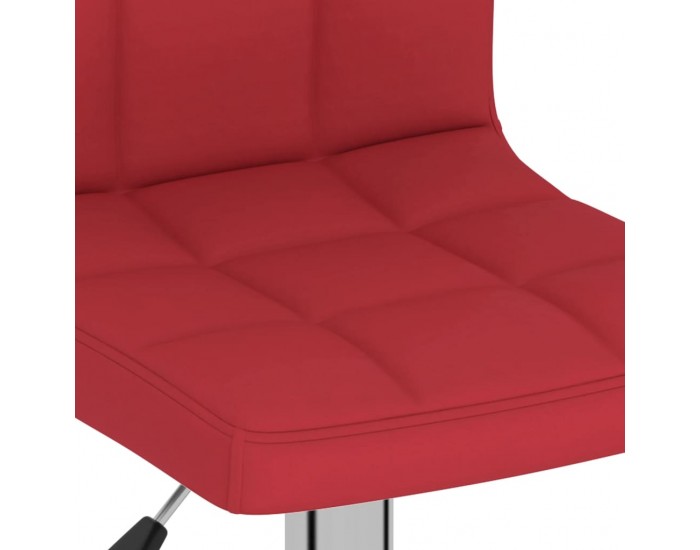 Sonata H Бар табуретки, 2 бр, виненочервени, текстил