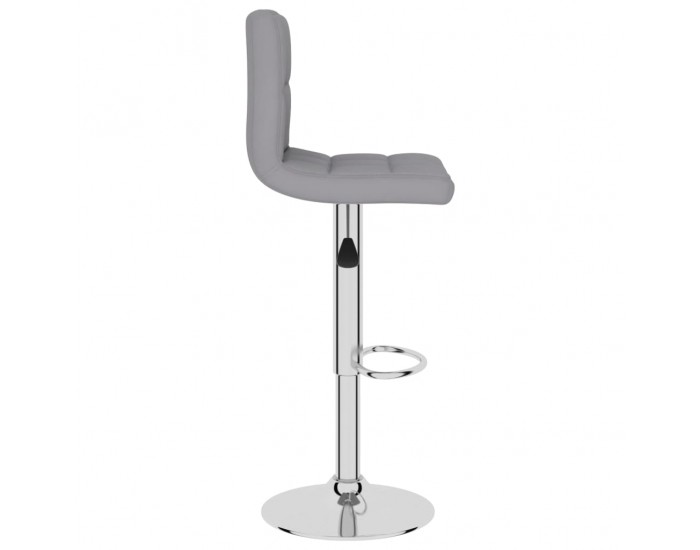 Sonata H Бар табуретки, 2 бр, светлосиви, текстил