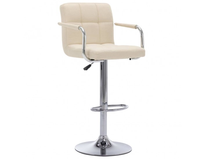 Sonata H Бар столове, 2 бр, кремави, текстил