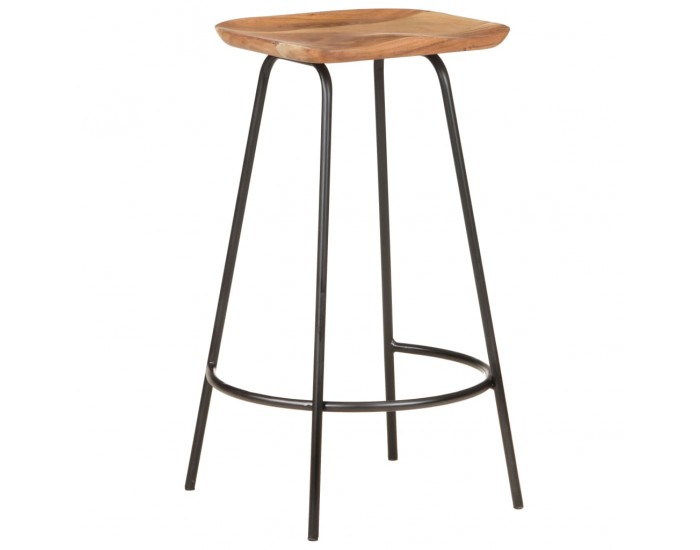 Sonata H Бар табуретки, 2 бр, акациево дърво масив Sonata H Бар табуретки, 2 бр, акациево дърво масив