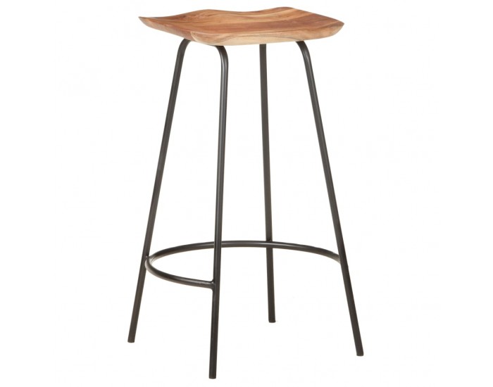 Sonata H Бар табуретки, 2 бр, акациево дърво масив Sonata H Бар табуретки, 2 бр, акациево дърво масив