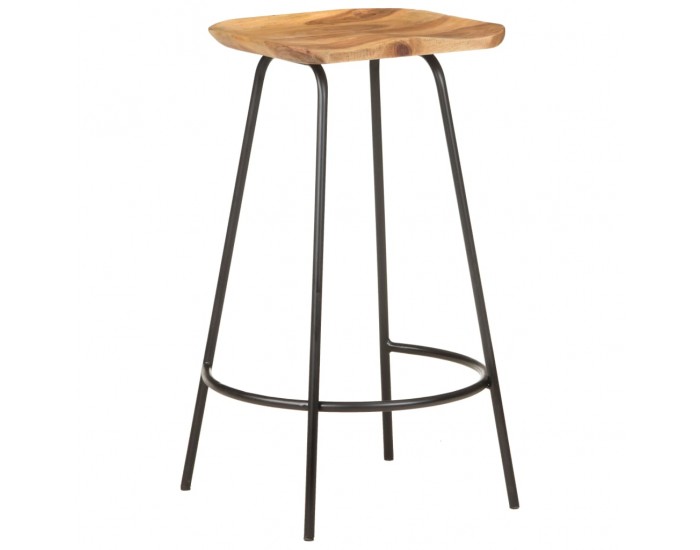 Sonata H Бар табуретки, 2 бр, акациево дърво масив Sonata H Бар табуретки, 2 бр, акациево дърво масив