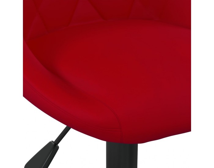 Sonata H Бар табуретки, 2 бр, виненочервени, кадифе