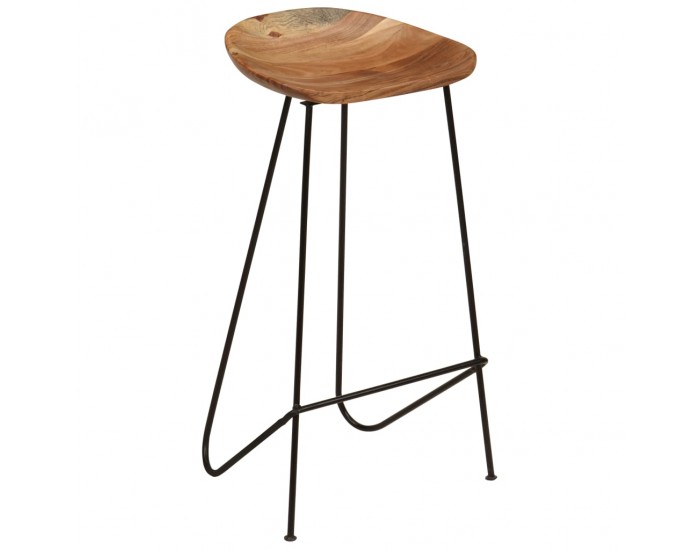 Sonata H Бар столове, 2 бр, акациево дърво масив