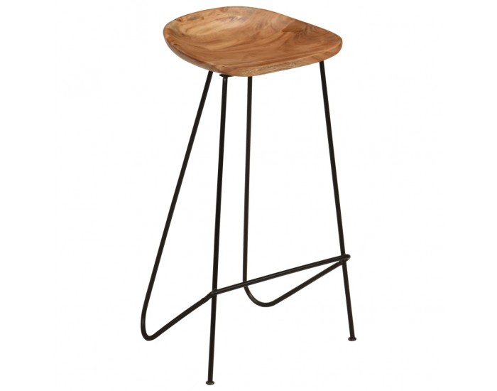 Sonata H Бар столове, 2 бр, акациево дърво масив