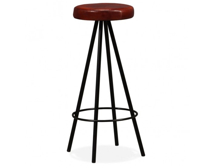 Sonata H Бар табуретки, 2 бр, естествена кожа Sonata H Бар табуретки, 2 бр, естествена кожа