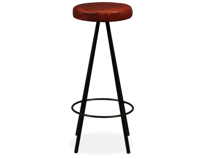 Sonata H Бар табуретки, 2 бр, естествена кожа Sonata H Бар табуретки, 2 бр, естествена кожа