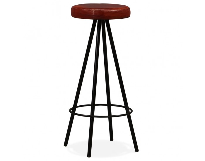 Sonata H Бар табуретки, 2 бр, естествена кожа Sonata H Бар табуретки, 2 бр, естествена кожа