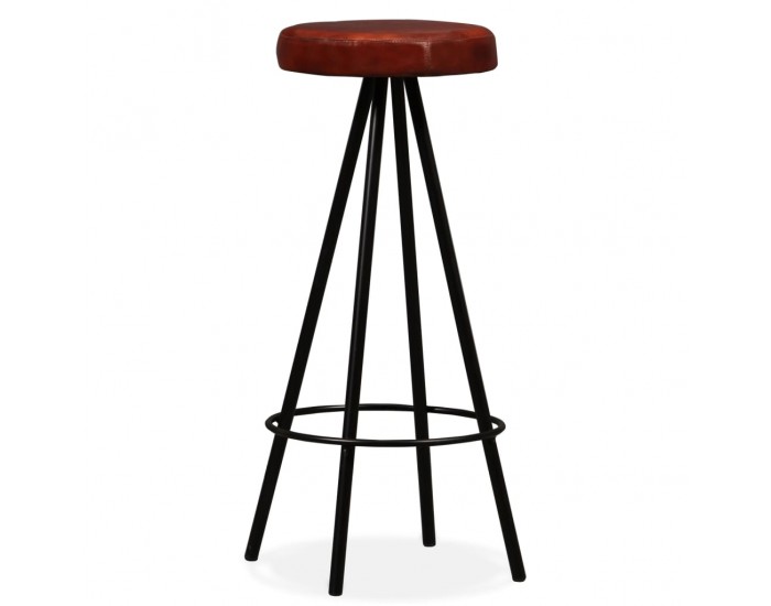 Sonata H Бар табуретки, 2 бр, естествена кожа Sonata H Бар табуретки, 2 бр, естествена кожа