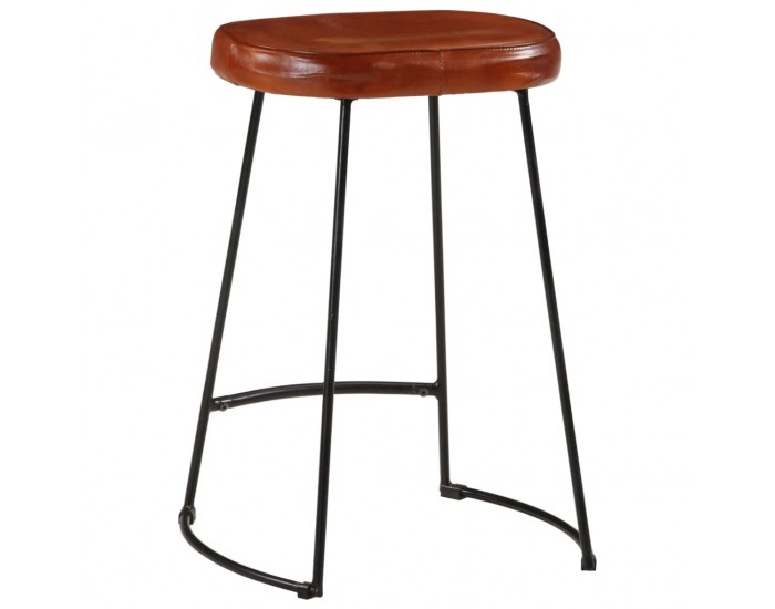 Sonata H Бар табуретки 2 бр тъмнокафяви 41x29x62 см