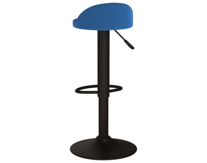 Sonata H Бар табуретки, 2 бр, сини, кадифе Sonata H Бар табуретки, 2 бр, сини, кадифе