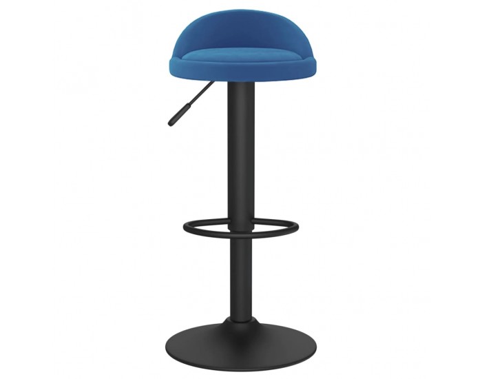 Sonata H Бар табуретки, 2 бр, сини, кадифе Sonata H Бар табуретки, 2 бр, сини, кадифе