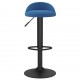 Sonata H Бар табуретки, 2 бр, сини, кадифе Sonata H Бар табуретки, 2 бр, сини, кадифе