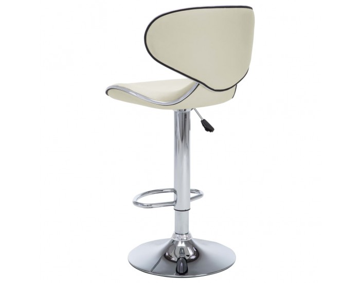 Sonata H Бар табуретки, 2 бр, кремави, изкуствена кожа Sonata H Бар табуретки, 2 бр, кремави, изкуствена кожа