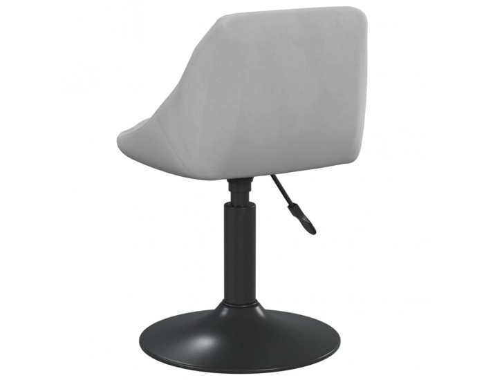 Sonata H Бар табуретка, светлосива, кадифе Sonata H Бар табуретка, светлосива, кадифе