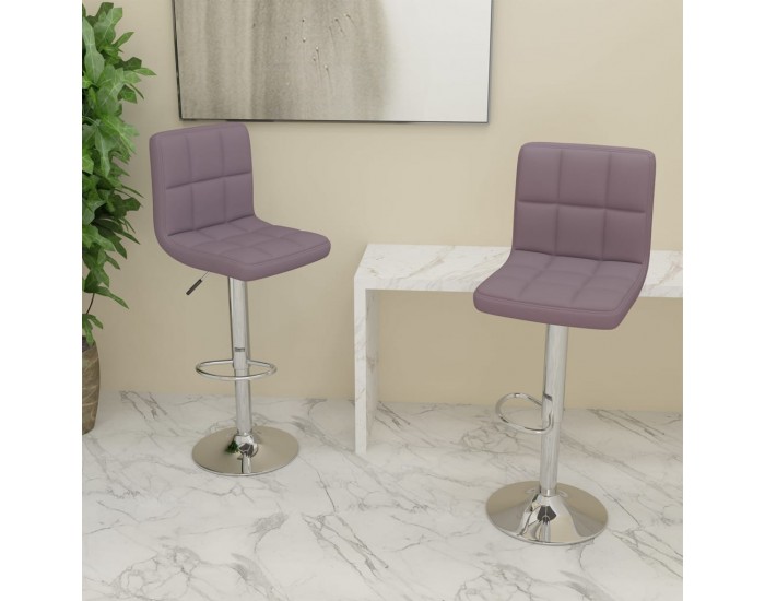 Sonata H Бар табуретки, 2 бр, таупе, текстил Sonata H Бар табуретки, 2 бр, таупе, текстил