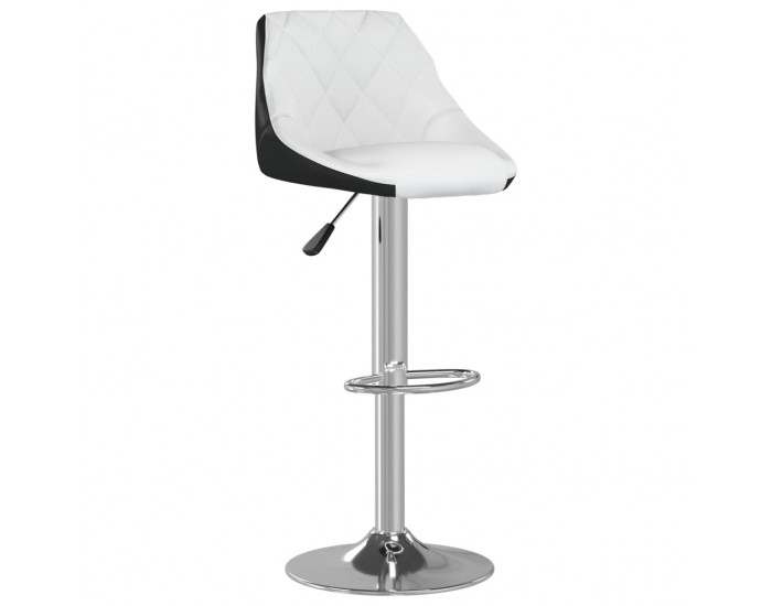 Sonata H Бар табуретки, 2 бр, бяло и черно, изкуствена кожа Sonata H Бар табуретки, 2 бр, бяло и черно, изкуствена кожа