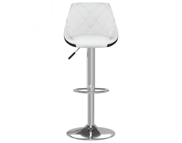 Sonata H Бар табуретки, 2 бр, бяло и черно, изкуствена кожа Sonata H Бар табуретки, 2 бр, бяло и черно, изкуствена кожа