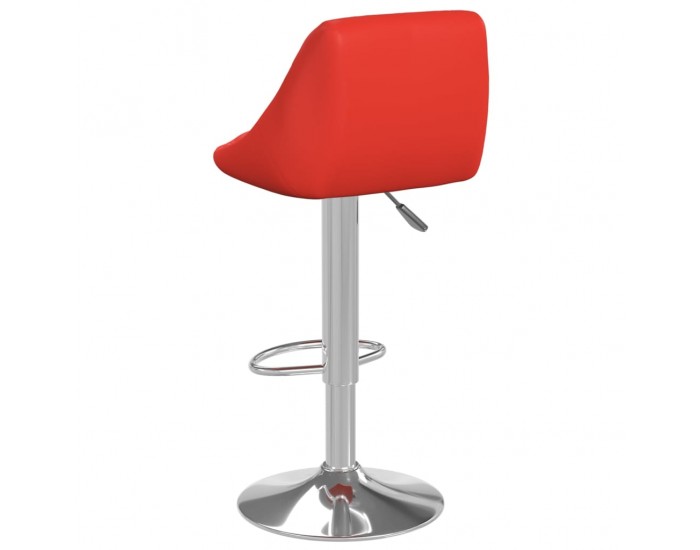 Sonata H Бар табуретки, 2 бр, червени, изкуствена кожа