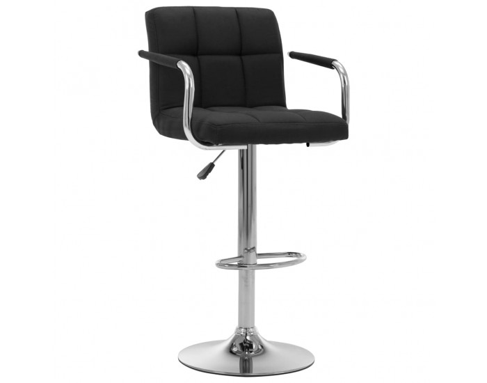 Sonata H Бар столове, 2 бр, черни, текстил