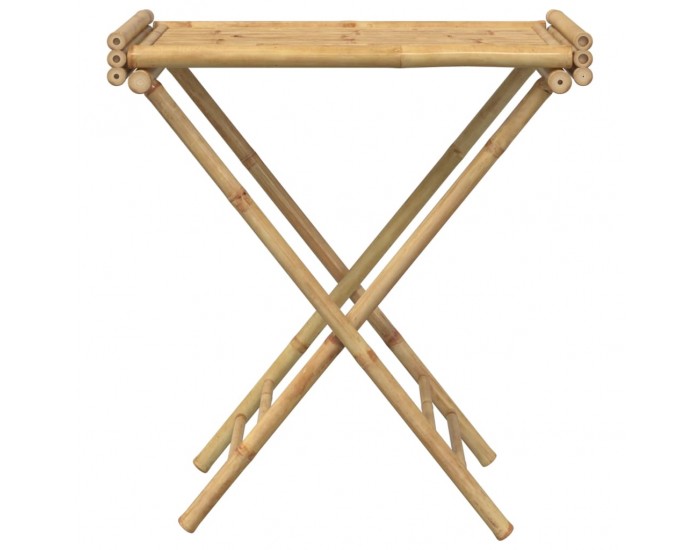 Sonata H Сгъваема маса с табла 70,5x42,5x80 см бамбук