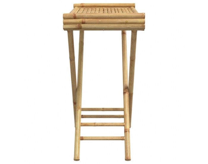 Sonata H Сгъваема маса с табла 70,5x42,5x80 см бамбук