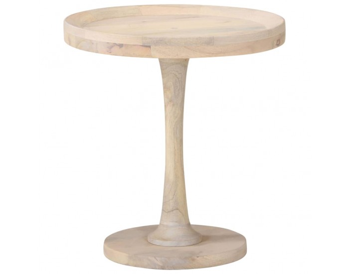 Sonata H Странична маса Ø50x55 см мангово дърво масив