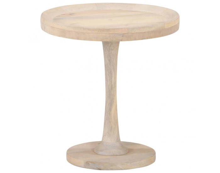 Sonata H Странична маса Ø50x55 см мангово дърво масив