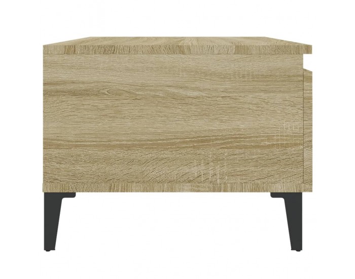 Sonata H Странични маси, 2 бр, Дъб сонома, 50x46x35 см, инженерно дърво