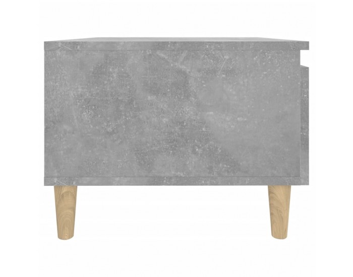 Sonata H Странични маси, 2 бр, бетонно сиво, 50x46x35см, инженерно дърво