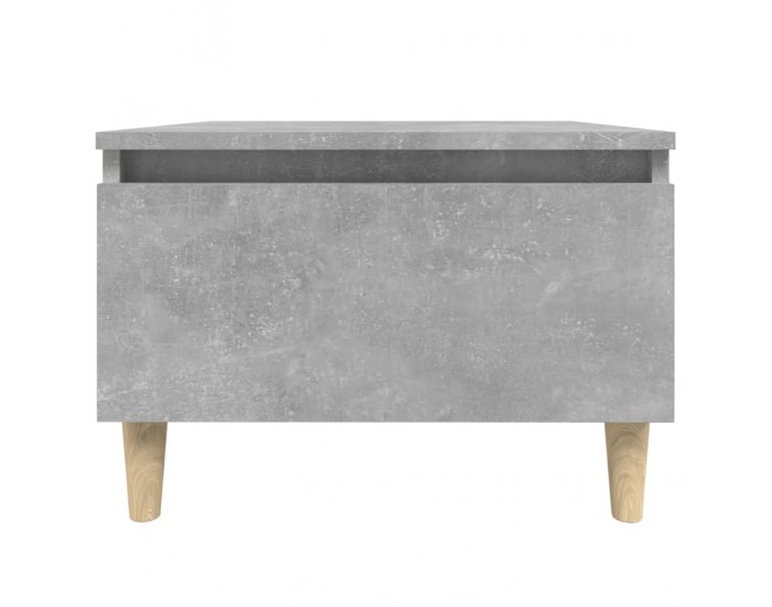 Sonata H Странични маси, 2 бр, бетонно сиво, 50x46x35см, инженерно дърво