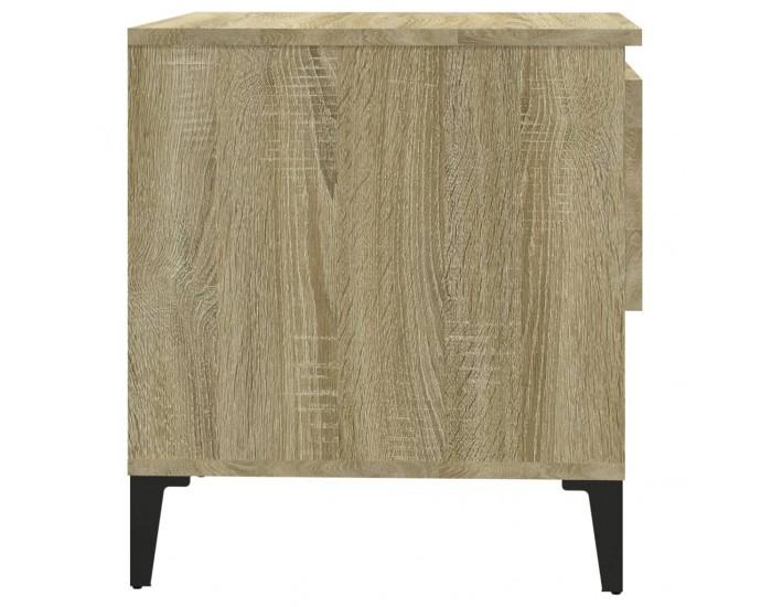 Sonata H Странична маса, Дъб сонома, 50x46x50 см, инженерно дърво